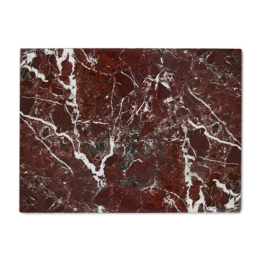 HKliving HKliving marmori leikkuulauta 50x40 cm Burgundy