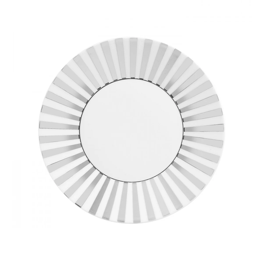 Wedgwood Platinum lautanen, raidallinen Ø 23 cm