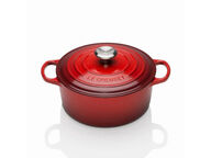 Le Creuset round Casserole 22 cm, cerise