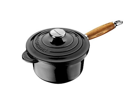 Kattila puukahva ja teräsnuppi Black 1,8l/18 cm
