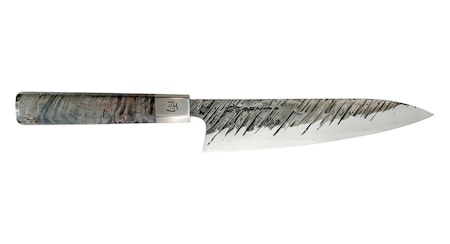 Ame 21 cm kokkiveitsi 5 kerrosta AUS10-teräs pisarakuvioinnilla 60-61 HRC