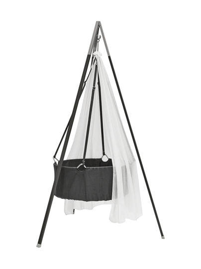 Leander classic -kehtosetti kolmijalalla 7-osaa, grey
