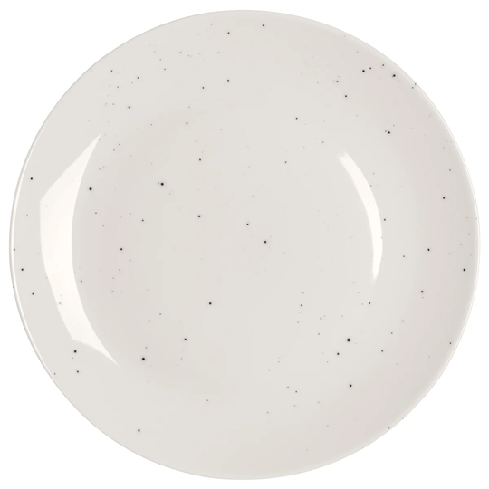 Scandi Living Freckle lautanen Ø26 cm Valkoinen