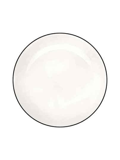 Ligne noir -jälkiruokalautanen 21 cm
