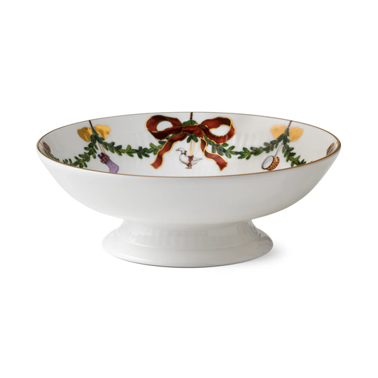 Royal Copenhagen Star Fluted Christmas jalallinen kulho 6 cm