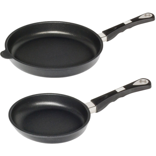AMT Gastroguss Paistinpannusetti, 28 cm ja 20 cm