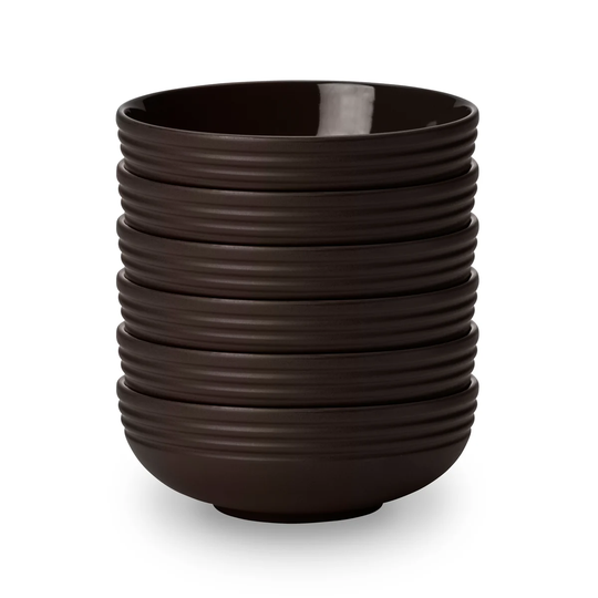NJRD Lines-kulho Ø 16 cm, 6 kpl, ruskea ruskea