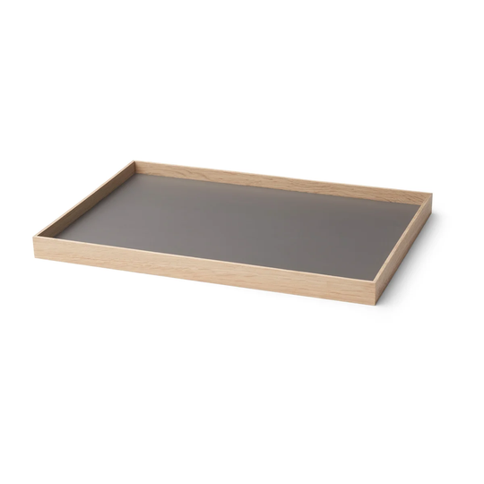 Gejst Frame tarjotin medium 23,2x34 cm Tammi-harmaa