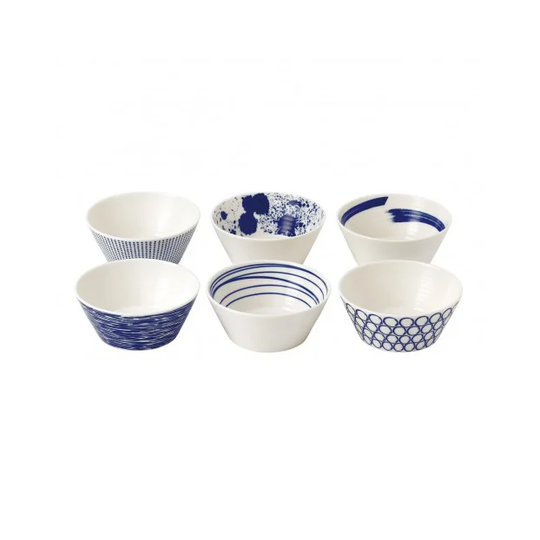 Royal Doulton Pacific kulho sininen, 6 osaa 11 cm