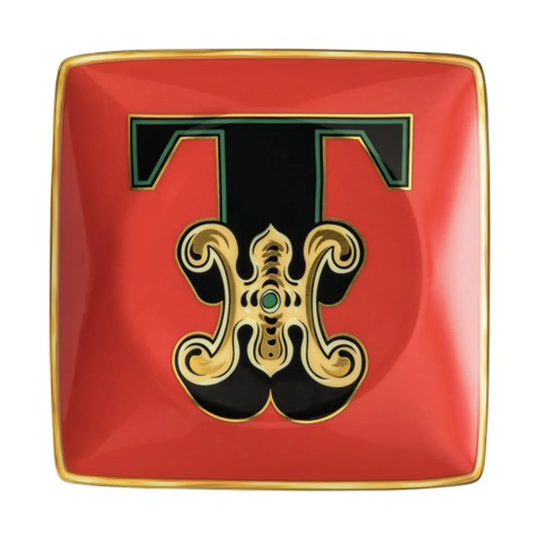 Versace Versace Holiday Alphabet -lautanen 12 cm T