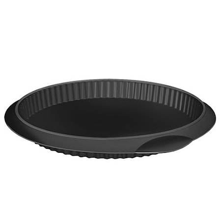 Piirakkavuoka 28cm musta silikoni