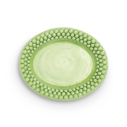 Mateus Bubbles-lautanen, ovaali 20 cm Vihreä