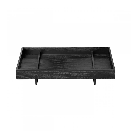 blomus Ajalkato tarjotin 18x30 cm Black