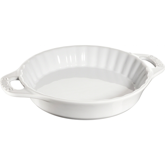 Staub Piirakkavuoka 24 cm, valkoinen