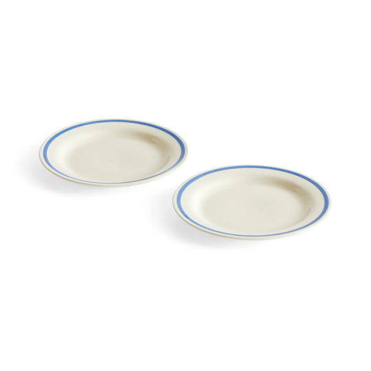 HAY Sobremesa lautanen Ø18,5 cm 2 kpl Blue
