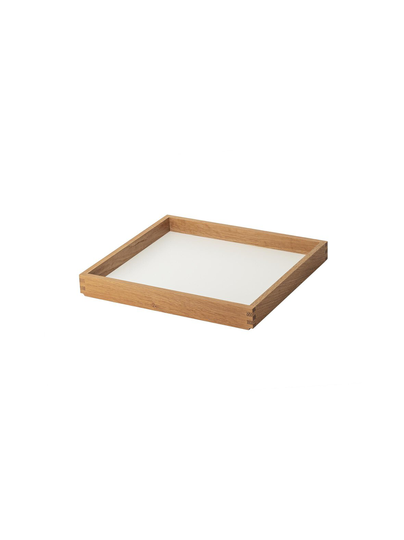Frame-tarjotin tammesta