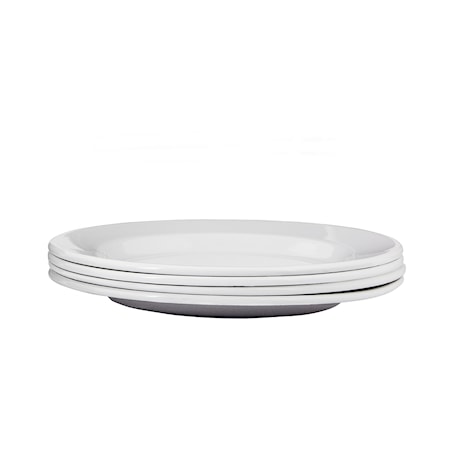 Lautanen 24 cm 4 kpl Kockums Grey