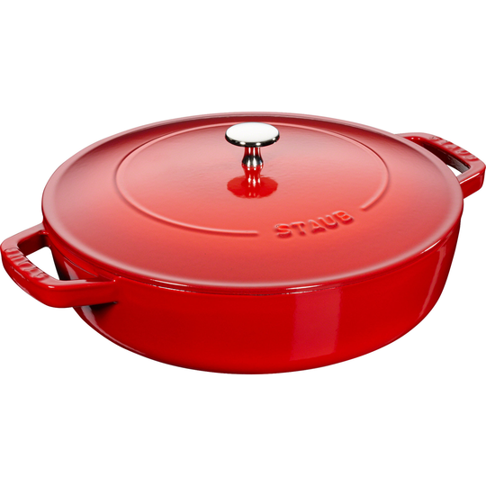 Staub Chistera-paistinpata, 28 cm, punainen